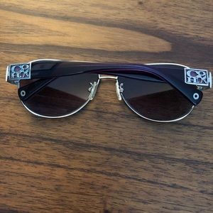 Coach aviator sunglasses